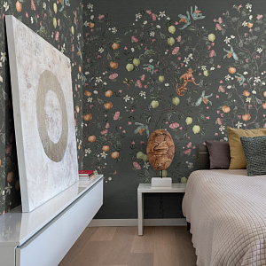 Loymina British Style Garden Brit15 018 для спальни для гостиной для загородного дома для комнаты серый разноцветный